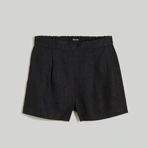 Madewell Clean Pull-On Shorts in Linen-Cotton